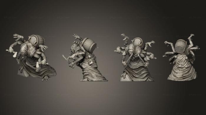 Military figurines (Corpse Collector Attacking, STKW_4579) 3D models for cnc