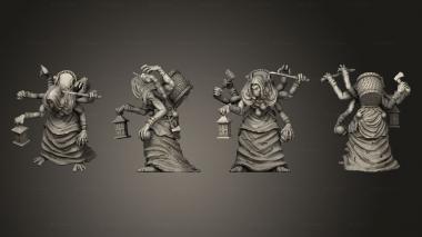 Military figurines Corpse Collector Lamp 3d model