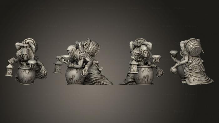 Military figurines (Corpse Collector Treasure, STKW_4581) 3D models for cnc