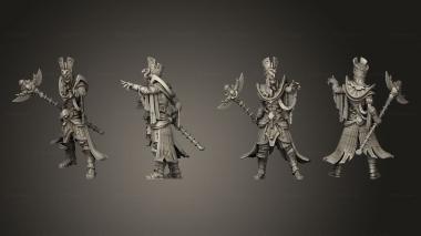 Military figurines Corpse Sorcerer A 3d model