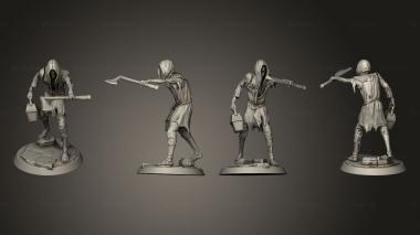 Military figurines Corrupt Villager Point Arm Mutant Sup 002 3d model
