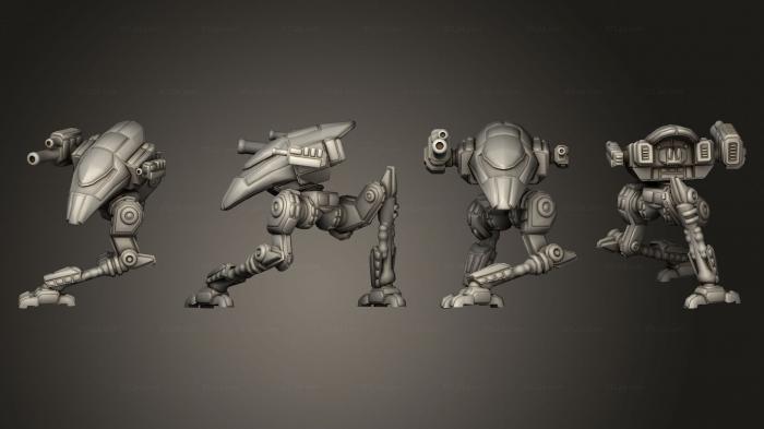 Military figurines (Corvid C crouch, STKW_4607) 3D models for cnc