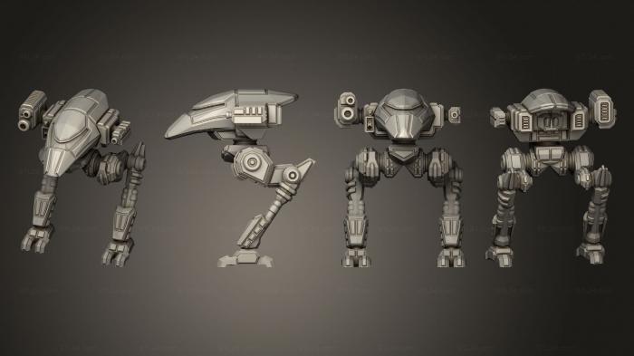 Military figurines (Corvid static, STKW_4612) 3D models for cnc