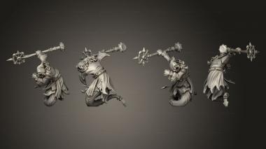 Military figurines Cosmic Horror Ctozag A 3d model