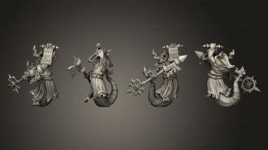 Military figurines Cosmic Horror Ctozag B 3d model
