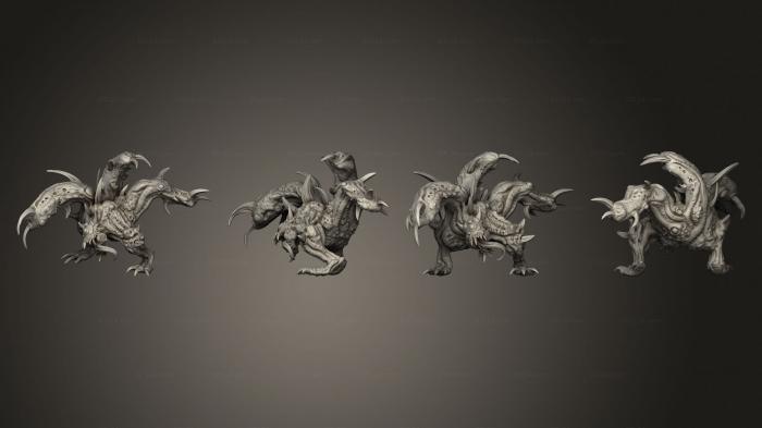 Military figurines (Cosmic Horror Nyzho Creeper A, STKW_4622) 3D models for cnc