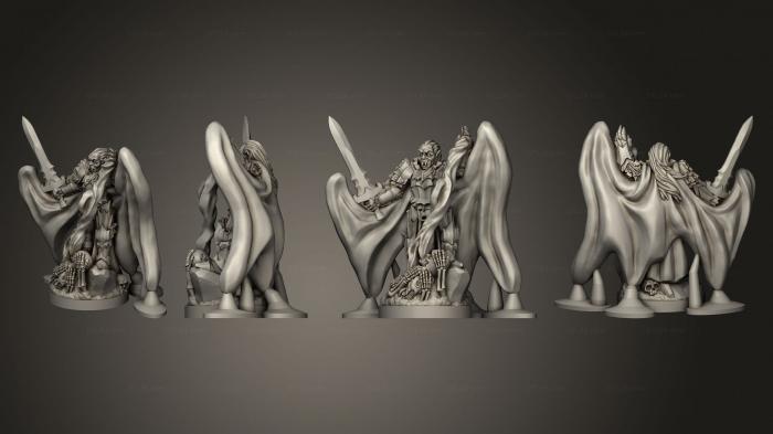 Military figurines (Count Lucius Von Emrick, STKW_4628) 3D models for cnc