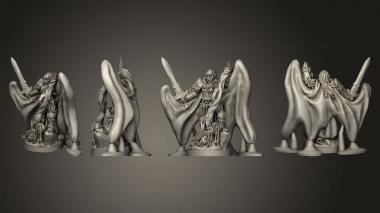 Military figurines Count Lucius Von Emrick 3d model