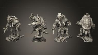 Military figurines Cowabunga Squad 01 3d model