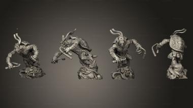 Military figurines Cowabunga Squad 02 3d model