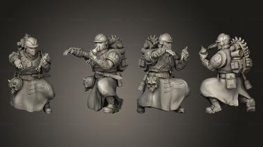 Military figurines Crates 003 3d model