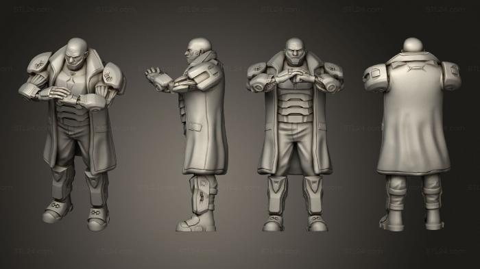 Military figurines (Crew 3 O rvos, STKW_4656) 3D models for cnc