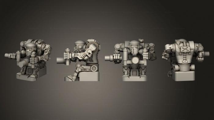 Military figurines (Crew Driver, STKW_4657) 3D models for cnc