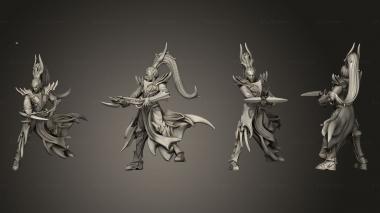 Military figurines Crossbow 03 3d model
