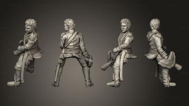 Military figurines Crown Prince WB Wilhelm 3d model