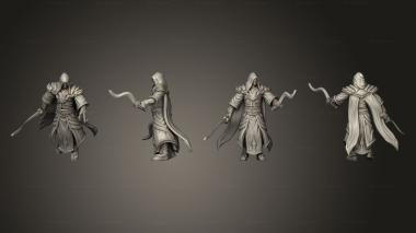 Military figurines Cultist 3d model