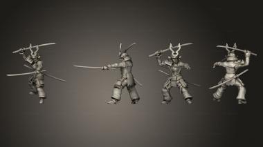 Military figurines CYBERGLOW JINKO 3d model