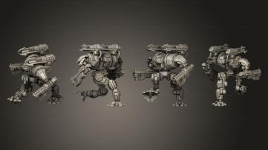 Military figurines da P s 3d model