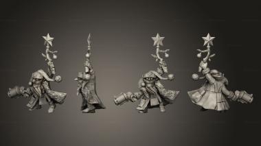 Military figurines Da red gobbo 3d model