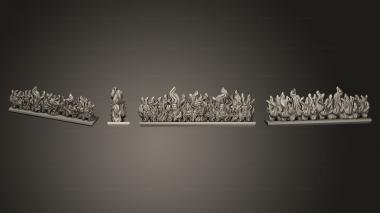 Military figurines Daemon Army Infernals 1 3d model