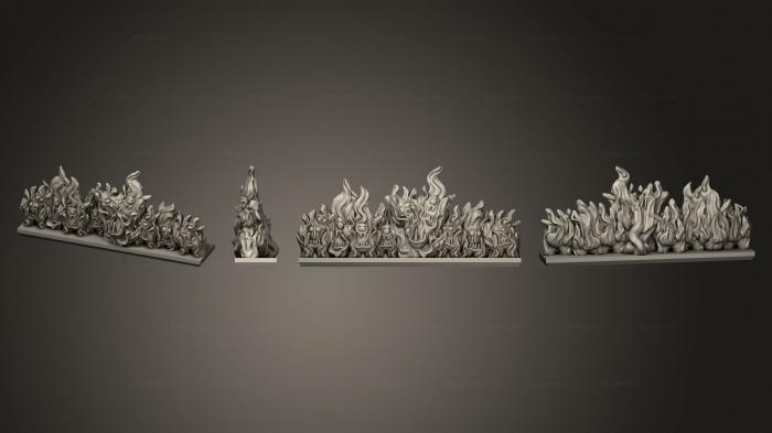 Military figurines (Daemon Army Infernals 3, STKW_4804) 3D models for cnc