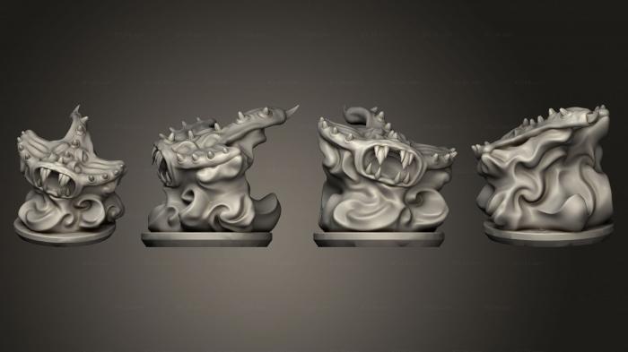Military figurines (Daemon Army Ray 1, STKW_4808) 3D models for cnc