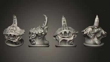 Military figurines Daemon Army Ray 2 3d model