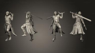 Military figurines Dante Devil May Cry 3d model