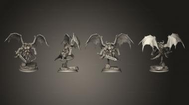 Military figurines Dante s Inferno Malacoda 3d model