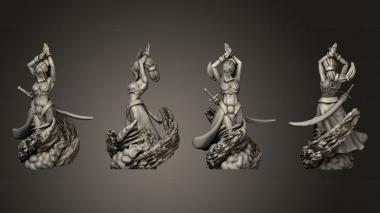 Military figurines Dao Large 3d model