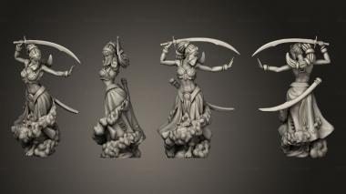 Military figurines Dao Saber Large 3d model