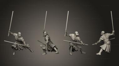 Military figurines Dark Apprentice 3d model