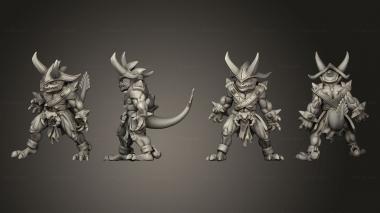 Military figurines Dark Imp A 3d model