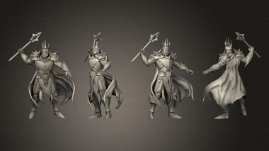 Military figurines Dark Lord Mace 3d model