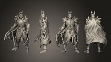Military figurines Dark Lord Sword 3d model
