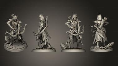 Military figurines Daughter of Aphrodite and Talon 3d model