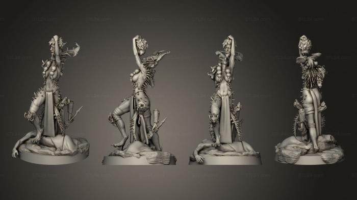 Military figurines (Daughters of Lilith 1, STKW_4900) 3D models for cnc