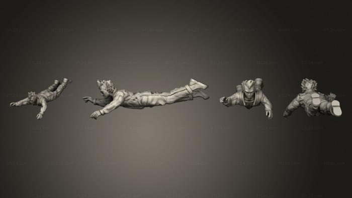 Military figurines (Daz Zero G, STKW_4908) 3D models for cnc