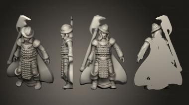 Military figurines Dead Guard 3d model