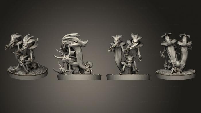 Military figurines (deadriders 2 v 3, STKW_4925) 3D models for cnc