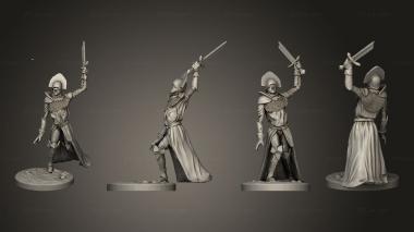 Military figurines Deadwalker Soldier 01 3d model