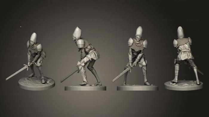 Military figurines (Deadwalker Soldier 03, STKW_4949) 3D models for cnc