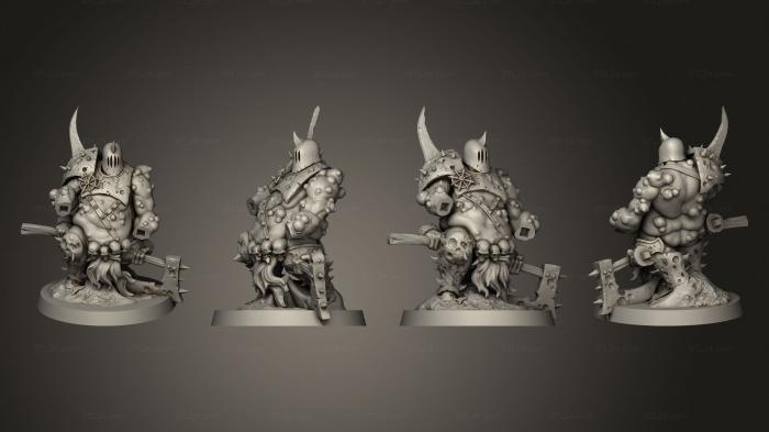 Military figurines (Death Golems 2, STKW_4969) 3D models for cnc