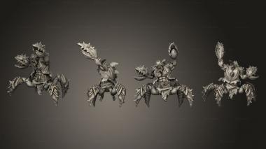 Military figurines Deep Sea Tales crab 3d model