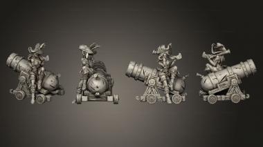 Military figurines Deep Sea Tales Miss Vixen Gomez 3d model
