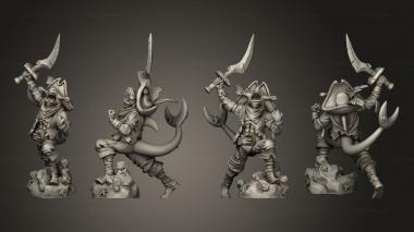 Military figurines Deep Sea Tales shark 3d model