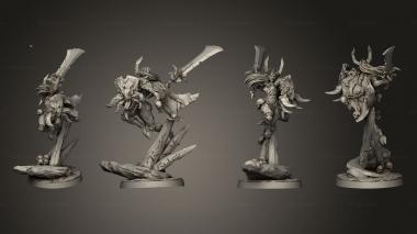 Military figurines Demon Princess v 2 3d model