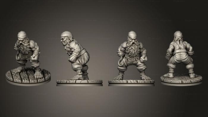 Military figurines (Demon Touched Female Cutlass 003, STKW_5066) 3D models for cnc