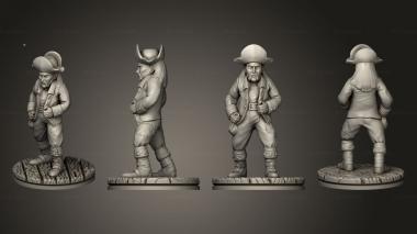 Military figurines Demon Touched Female Cutlass 018 3d model