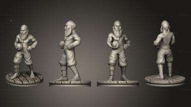 Military figurines Demon Touched Female Cutlass 021 3d model